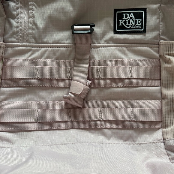 17 laptop backpack dakine Dakine Light Pink Backpack with Logo; 17” laptop, utility storage
